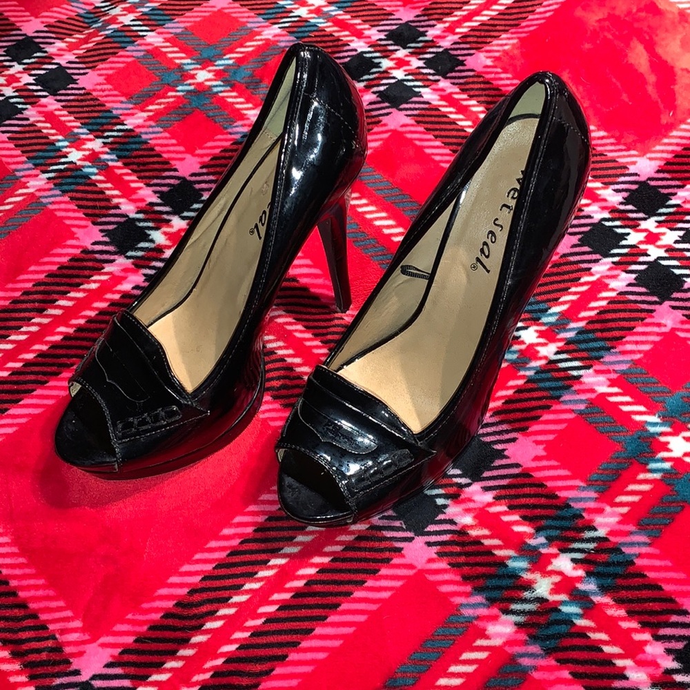 Patent Leather Tall Heel